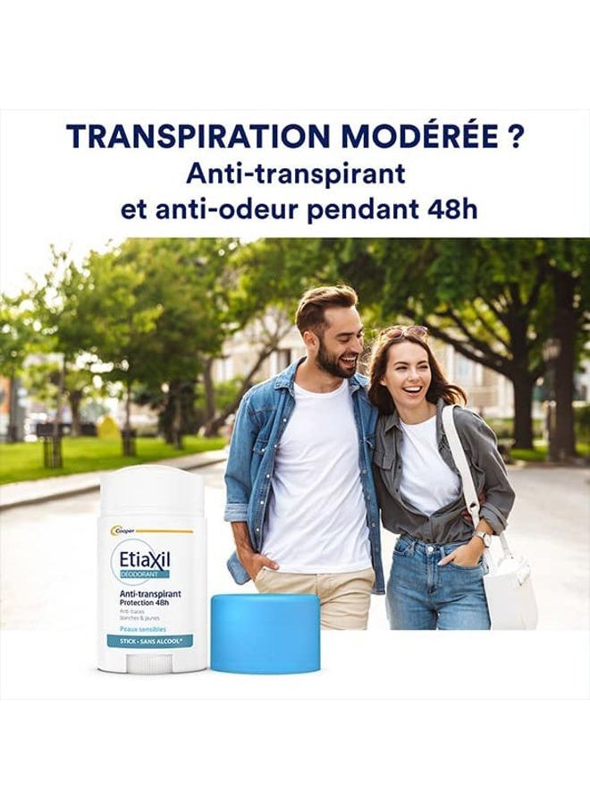 Etiaxil Deodorant Anti-Perspirant 48H Stick 40Ml