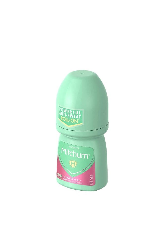 Women Invisible Roll-On, Powder Fresh 1.7 oz (Pack of 2)