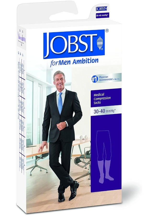 JOBST BSN Medical 7766425 Sock, Knee High, 30-40 mmHG, Size 6, Long, Brown