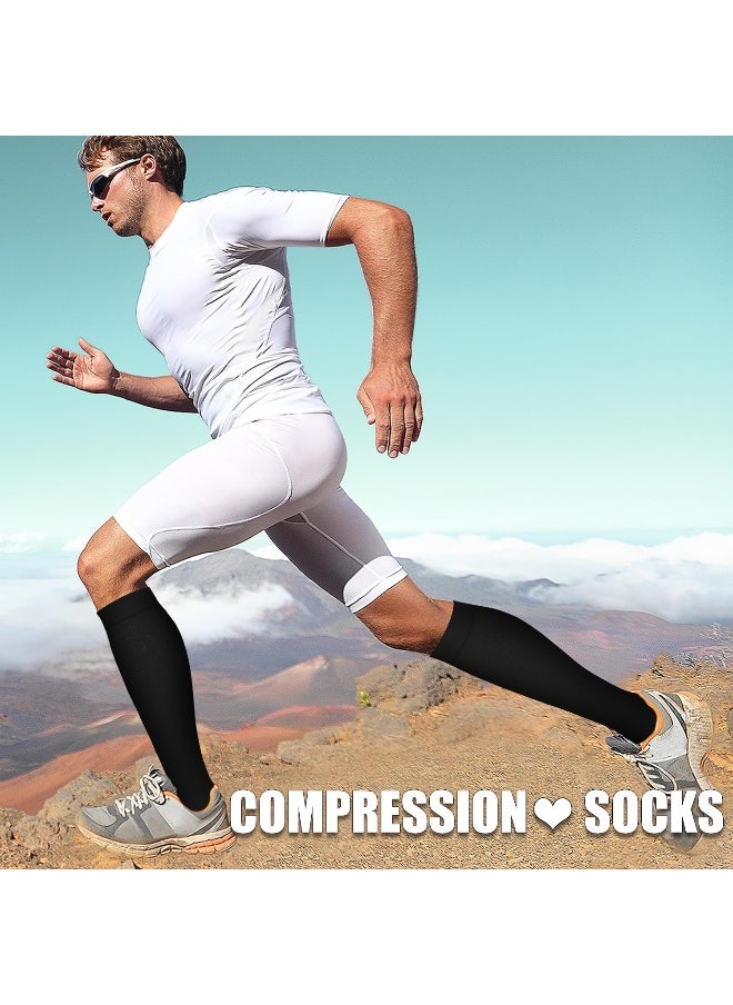Laite Hebe 3 Pack Medical Compression Sock-Compression Sock for Women and Men-Best for Running,Nursing,Sports