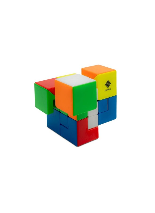Cubelelo Drift Puppet I Speed Cube | Brain Teaser Puzzle Toys | Limited Rotation | Creative New Cube for Kids and Adults