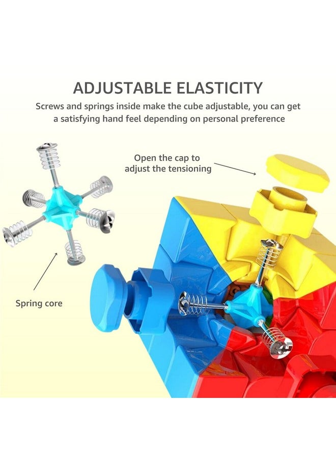 Cubelelo Drift 3M 3x3 (Magnetic) Stickerless Speed Cube | Enhances Auto-Alignment & Fast Turning with 48 NDM Magnets | Brainteaser Stress Buster Brainstorming Puzzle for Kids & Adults