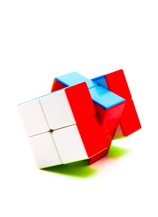 D ETERNAL Cube 2X2X3 High Speed Stickerless Cuboid 223 Magic Puzzle Cube For 14 Years And Up, Teen