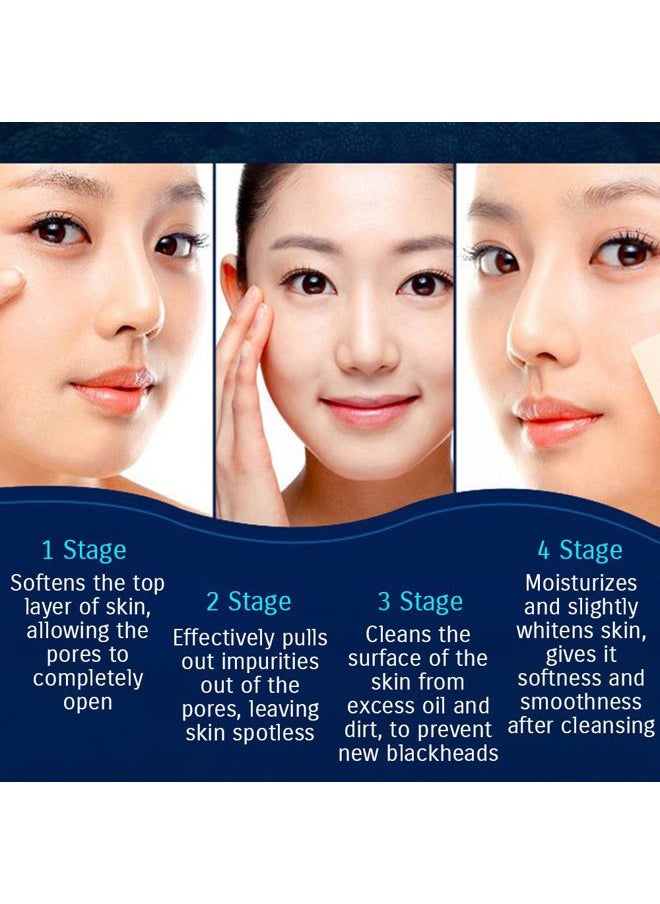 Blackhead Facial Mask, Peel Off Mask,Blackhead Remover Black Mask Deep Clean Mask, Bamboo Charcoal Deep Cleansing Blackhead Remover Purifying Peel Face Mask 50g