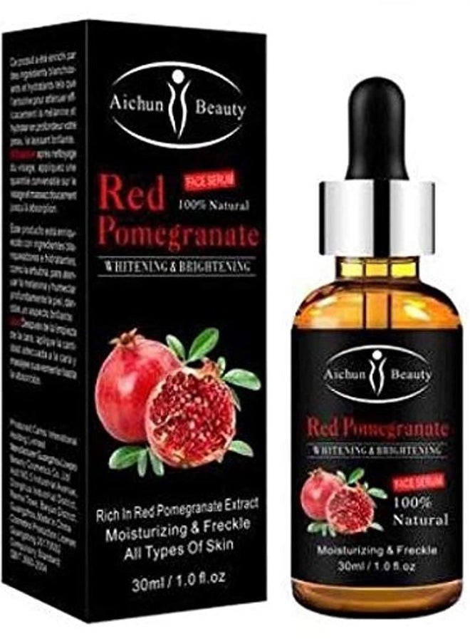Serum 100% Natural Face Lifting Smoothing Oil Control Acne Perfecting Primer (RED POMEGRANATE)