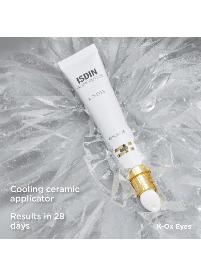 K-Ox Under-Eye Brightening Cream for Puffiness and Dark Circles with Anti-Aging Benefits, Vitamin K and Hyaluronic Acid, visible results in 28 days of usage