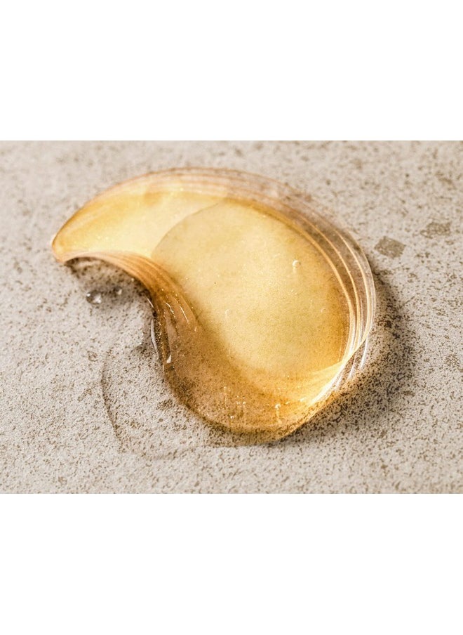 MIZON 24K Gold and Snail Mucin Hydrogel Under Eye Patches, for Puffy Eyes, Dark Circles, Moisturizing, Fine Lines, Korean Skincare (30 Pairs)
