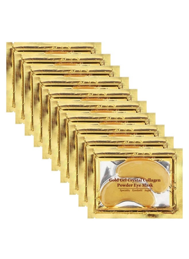 Jakuva 30 Pairs Eye Patches, Under Eye Patches for Dark Circles and Puffy Eyes, Reduce Wrinkles, Collagen Eye Mask Skincare Eye Pads for Moisturizing, Hydrating,24K Gold