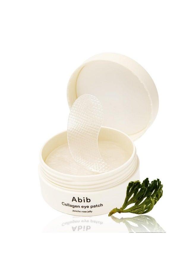 Abib Collagen Eye Patch Jericho Rose Jelly, Under Eye Patches for Puffy Eyes and Dark Circles, Anti-Wrinkle Care with Collagen, Hydrating & Antioxidant Formula, Korean Skin Care