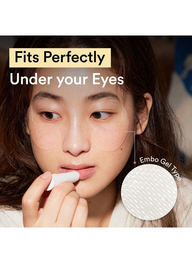 Abib Collagen Eye Patch Jericho Rose Jelly, Under Eye Patches for Puffy Eyes and Dark Circles, Anti-Wrinkle Care with Collagen, Hydrating & Antioxidant Formula, Korean Skin Care