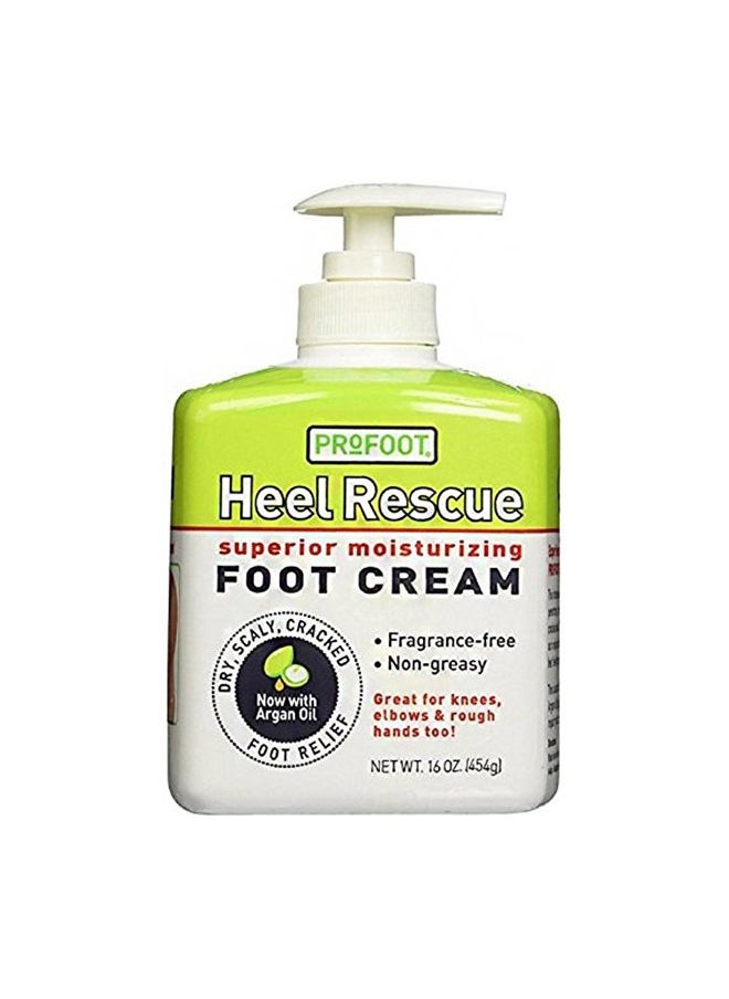 Profoot Care Heel Rescue Superior Moisturizing Foot Cream, 16 Oz (Pack of 2)