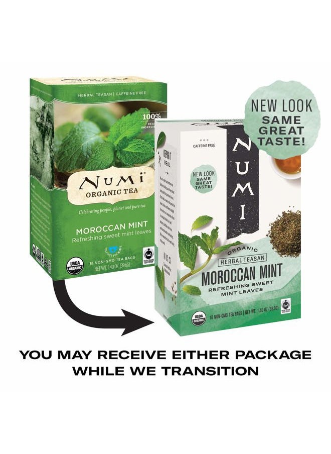Organic Tea Moroccan Mint, 18 ct