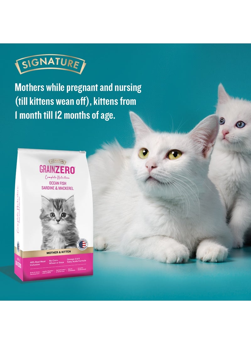 Premium Kitten Dry Cat Food  Ocean Fish  Sardine & Mackerel 7Kg