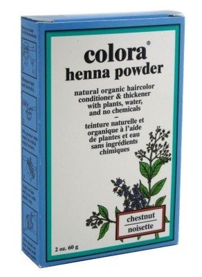 Colora Henna Powder Hair Color Chestnut 2oz (3 Pack)