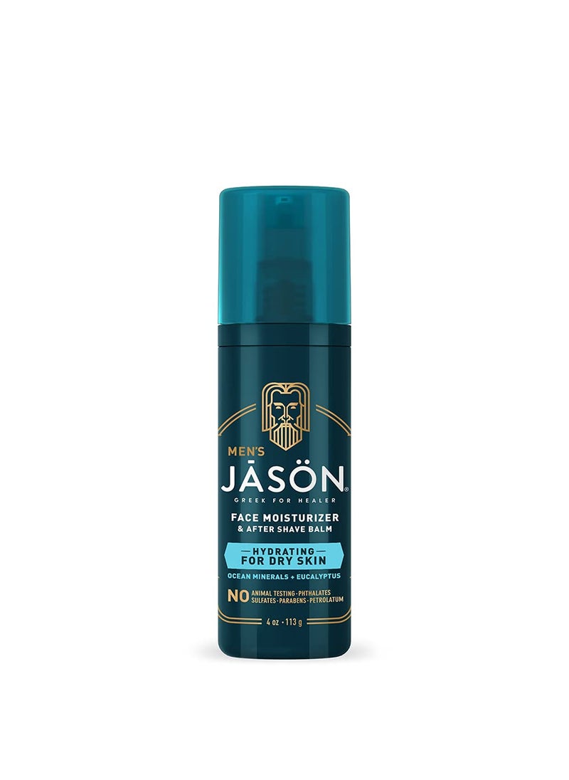Jason Men's Hydrating Lotion & Aftershave Balm, 4 oz
