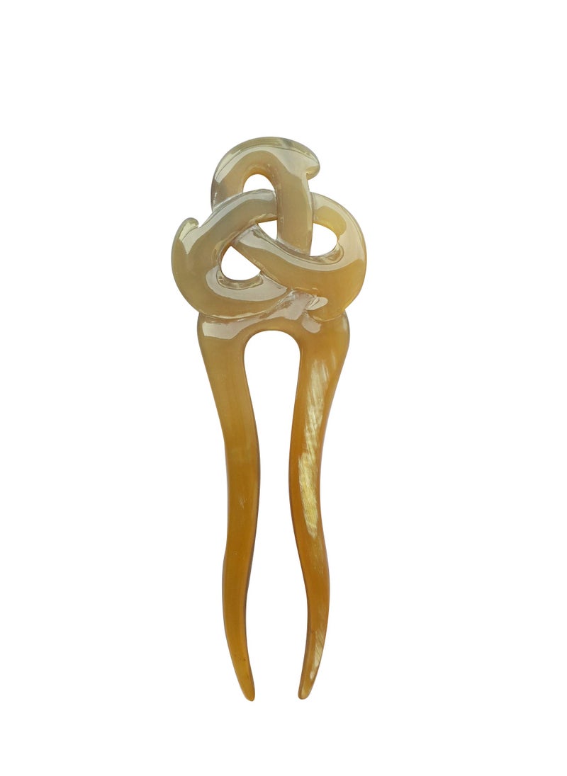 Marycrafts Celtic Knot Buffalo Horn Hair Fork Hair stick Hair Accessories