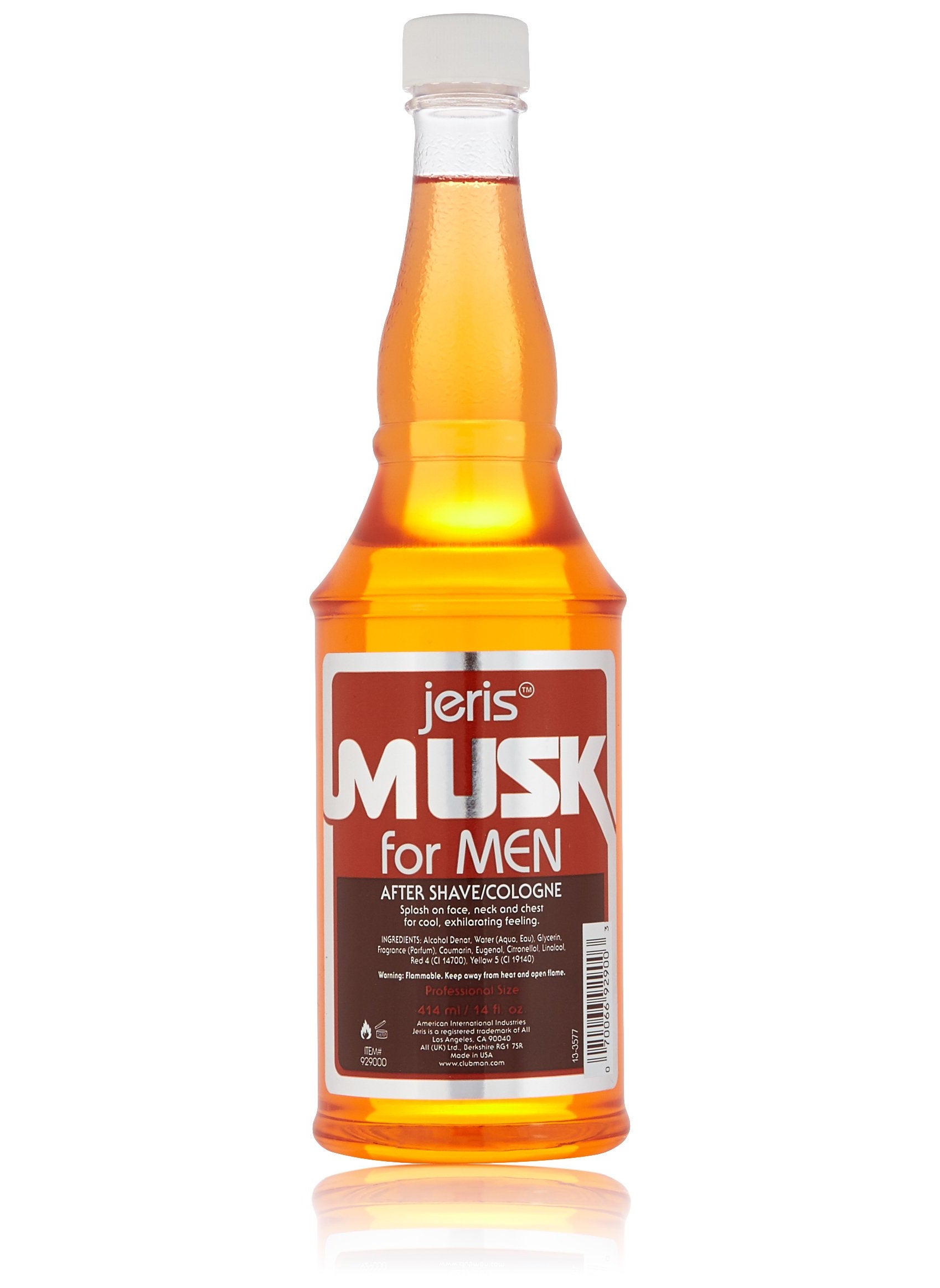 Clubman Jeris Musk After Shave Lotion/Cologne Professional, 14 fl oz