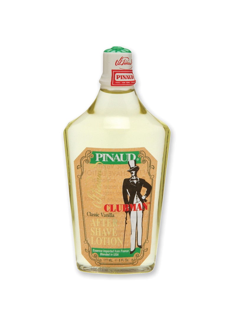 Clubman Pinaud Classic Vanilla After Shave Lotion, 6 Fl Oz