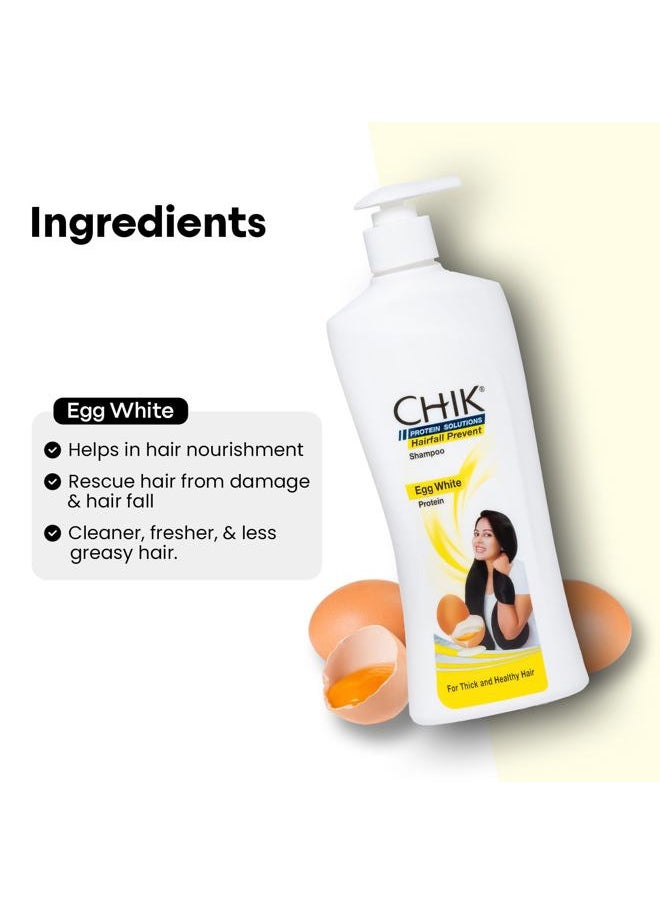 Chik Hairfall Prevent Egg Shampoo, 340ml