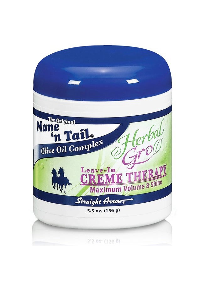 Mane 'n Tail Herbal Gro Leaven-in Creme Therapy 5.5 Ounce