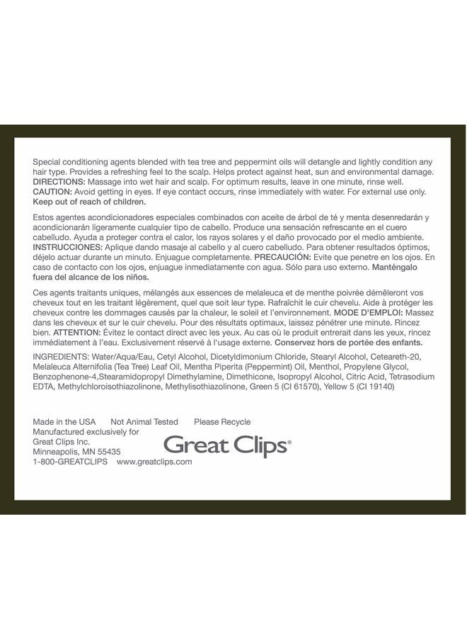 Solutions Tea Tree Conditioner 12 fl oz | Tea Tree and Peppermint Oils | Detangle and Condition | For All Hair Types