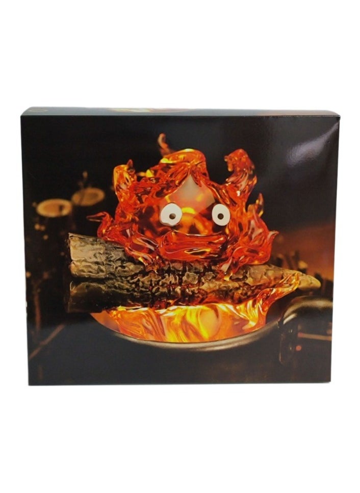 Reviving the Movie Scene with Cassifer's Heart Flame in a Luminous Stove Model Ornament Box.