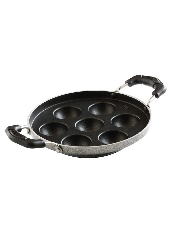 Butterfly Raga Non-Stick Aluminium Paniyarakal, 20 cm, Black
