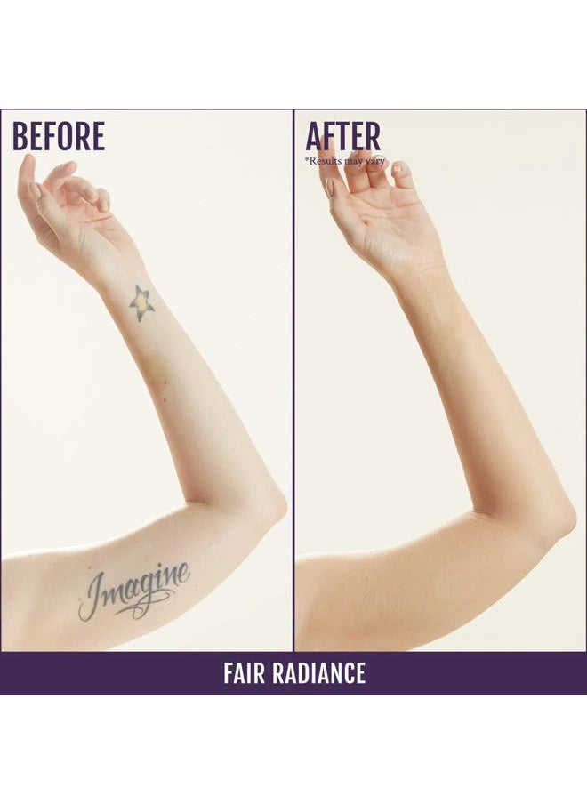 Body Coverage Perfector – Waterproof Leg & Body Makeup - Tattoo Cover Up Makeup - 7 Oz (Warm Radiance)