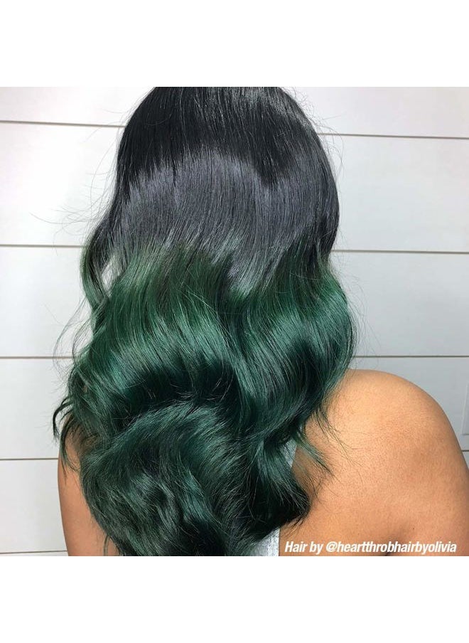 Manic Panic Professional Color Serpentine Green - Medium True Green Semi Permanent Gel Hair Dye - Lasts Through 40+ Washes - No Developer Required (3oz)