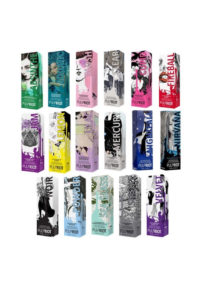 Pulp Riot Semi-Permanent Hair Color 4oz- Jam