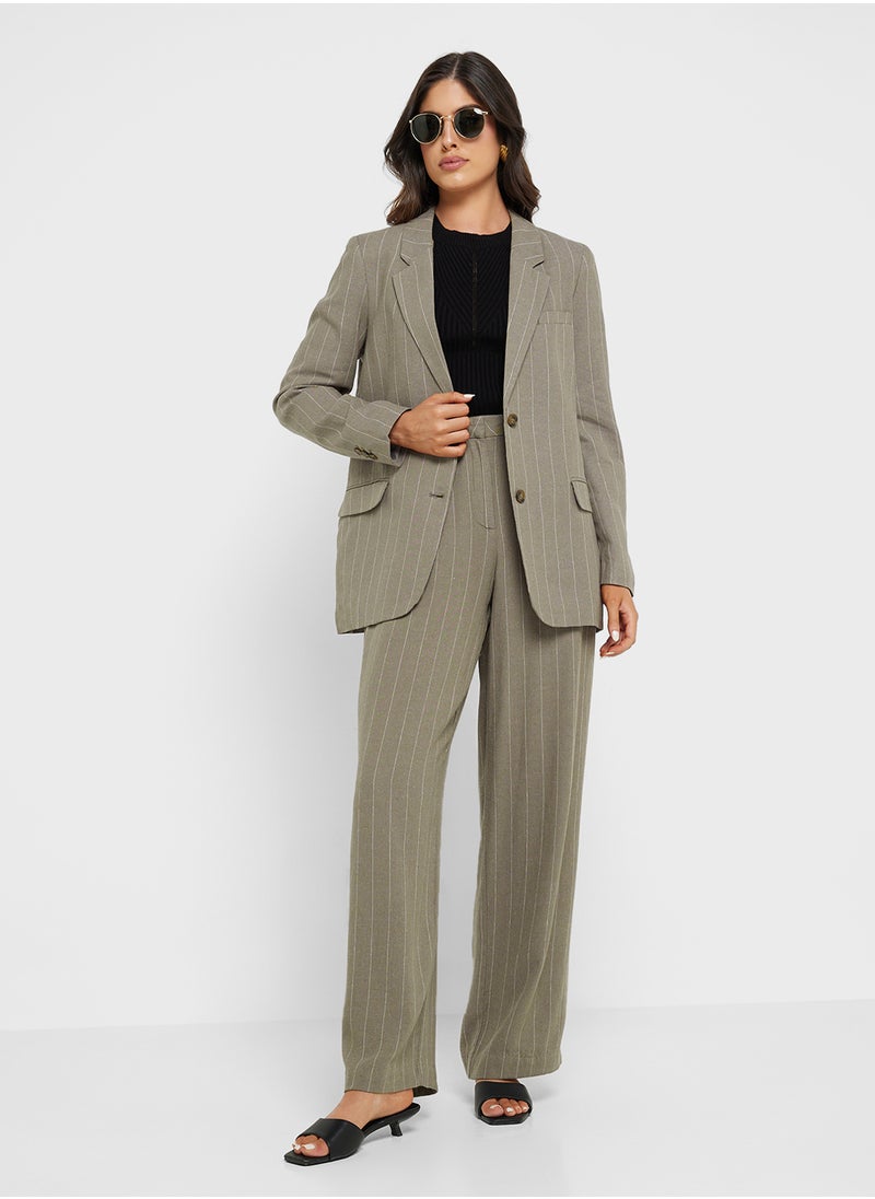 Wide Leg Striped 32