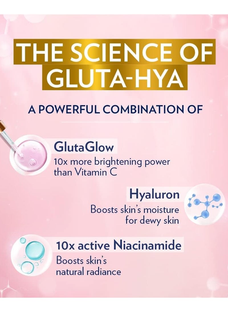 Vaseline GlutaHya Radiance Lotion - 300ml | Hydrating Formula with Niacinamide | For Dull & Tired-Looking Skin