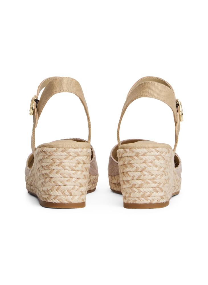 CHAMBRAY MID WEDGE ESPADRILLES