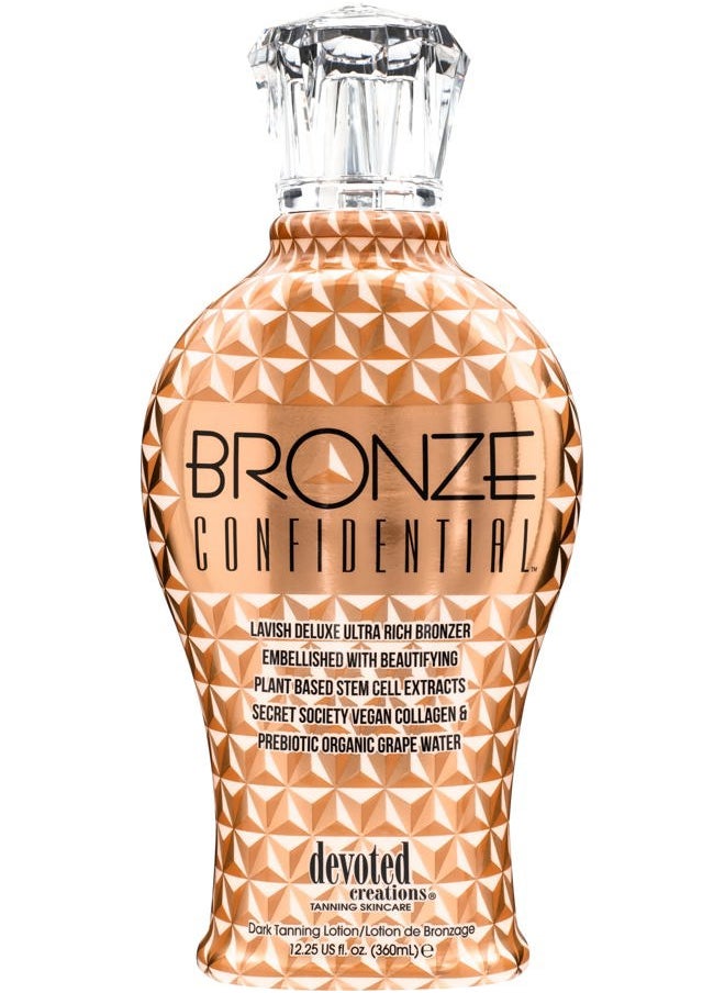 Bronze Confidential - Lavish Deluxe Ultra Rich Bronzer Dark Tanning Lotion 12.25 oz.