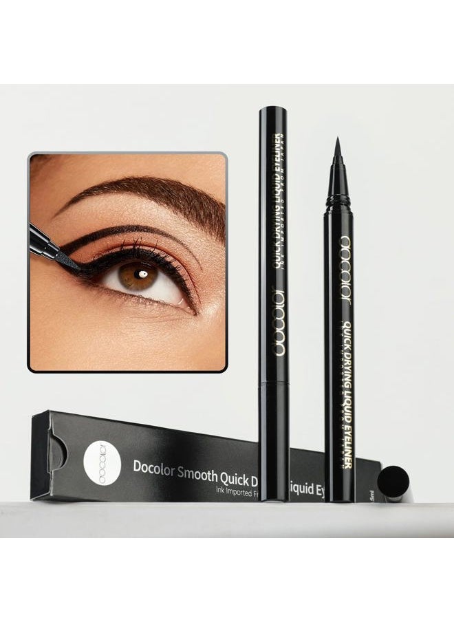 Waterproof Eyeliner Pen Super Slim Precise All Day Black Eyeliner Liquid Professional Makeup Liquid Eye Liner Pencil for Women