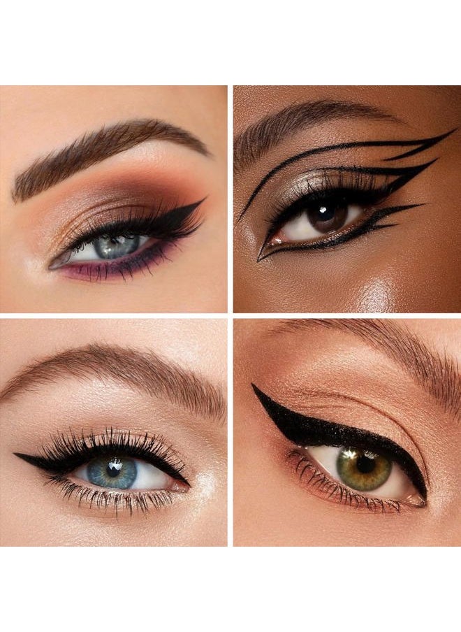 Waterproof Eyeliner Pen Super Slim Precise All Day Black Eyeliner Liquid Professional Makeup Liquid Eye Liner Pencil for Women