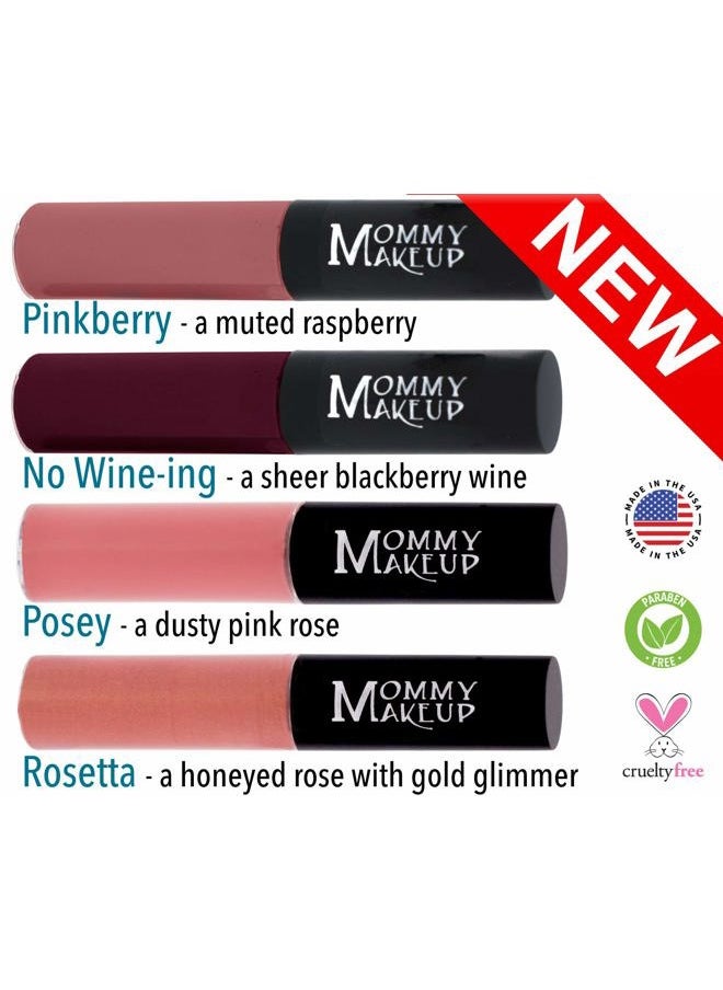 Line Smoothing Lip Gloss with Brown Algae & Golden Seaweed - Glossy, Moisturizing, High Shine, Paraben Free Lipgloss in Coco (A Sheer Cool Cocoa with Pearl)