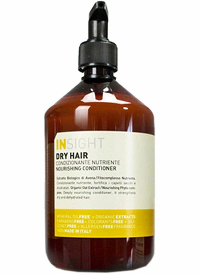 INSIGHT Clean Beauty Dry Hair Nourishing Conditioner With Organic Oat Extract, Vegan, 13.5 fl oz