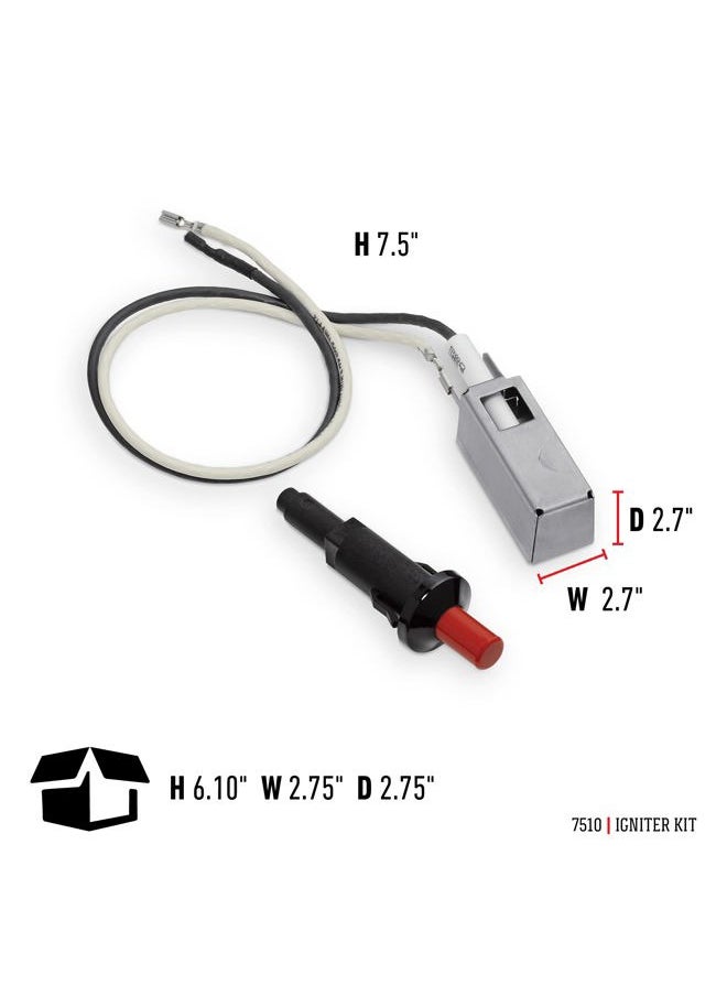 Igniter Kit, For Genesis Silver/Gold/Plat And Spirit 200/300 series
