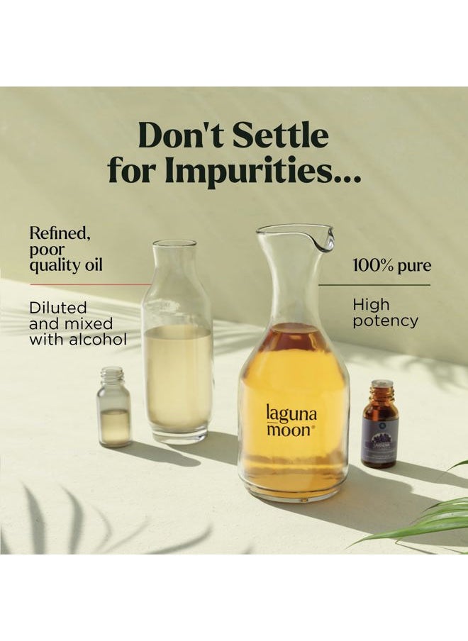 Essential Oils Set - 10pc Aromatherapy Oil in Portable Bag - Diffusers, Humidifiers, Yoga Room, Massages, Candle Making, Soaps - Peppermint, Tea Tree, Lavender, Eucalyptus, Lemongrass (10mL)