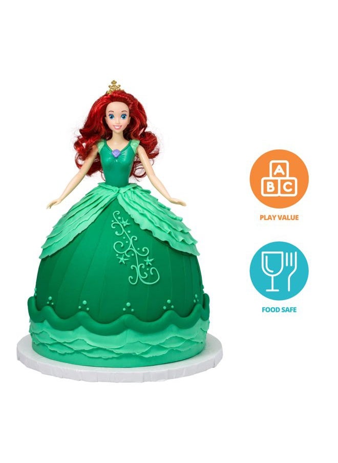 Disney Princess Doll Signature Cake DecoSet Cake Topper, Ariel, 11