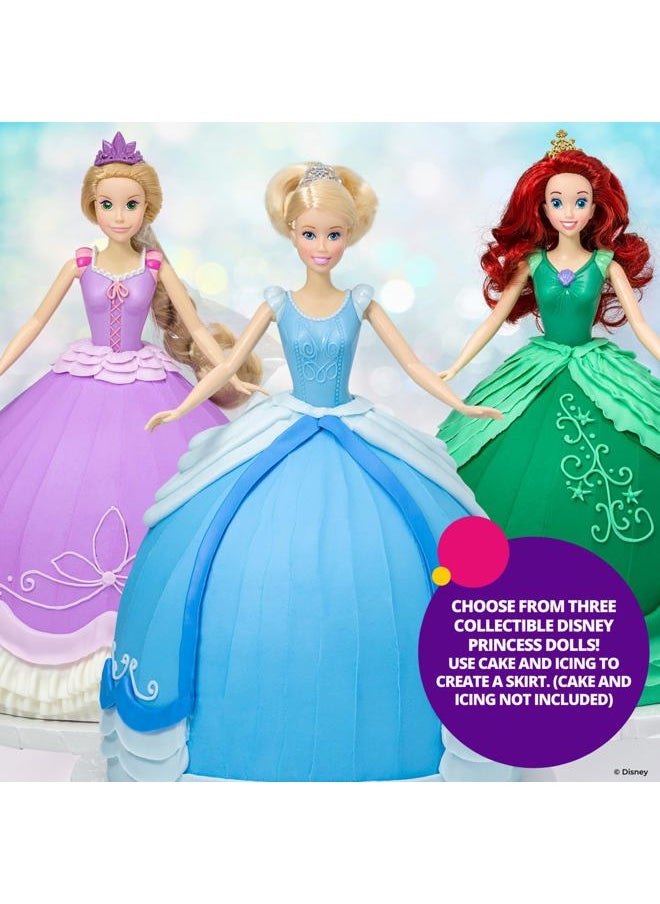 Disney Princess Doll Signature Cake DecoSet Cake Topper, Ariel, 11