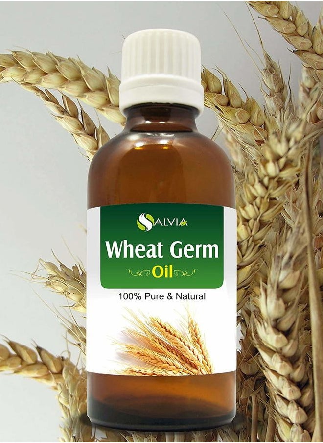 Wheat Germ (Triticum aestivum) Essential Oil 100% Pure & Natural Undiluted Uncut Cold Pressed Oil | Use for Aromatherapy & Skin | Therapeutic Grade - 30 ML