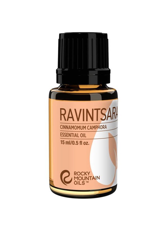 Ravintsara Essential Oill 15 ml, 100% Pure Undiluted, Natural & Therapeutic Grade Premium Aromatherapy Oil