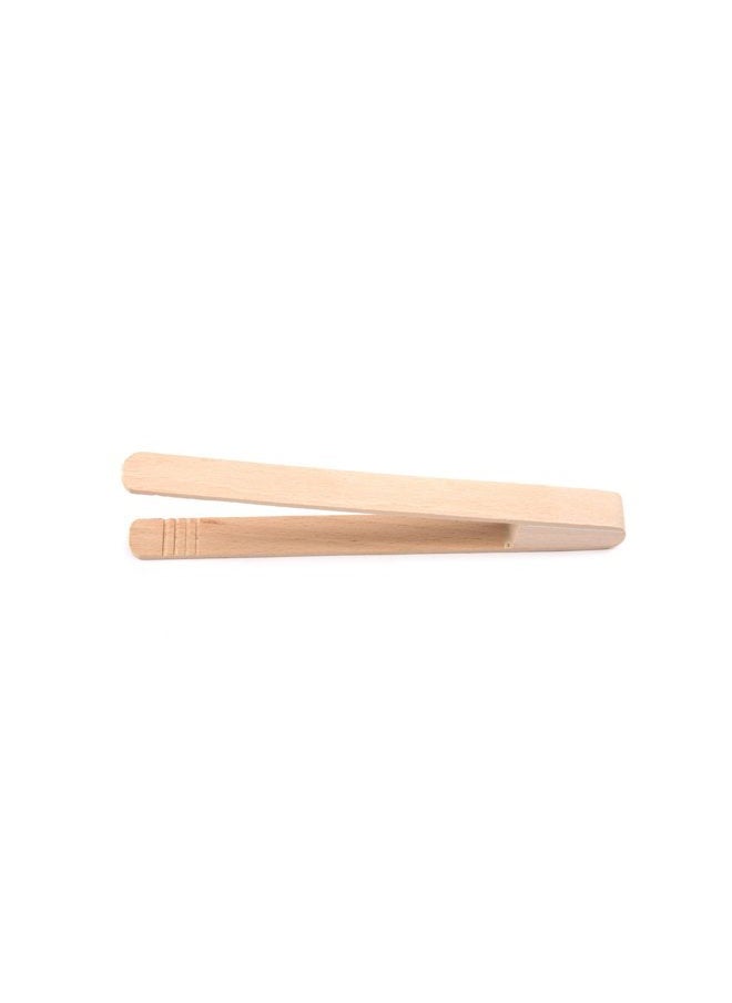 Toaster Tongs, 8-Inch, Brown