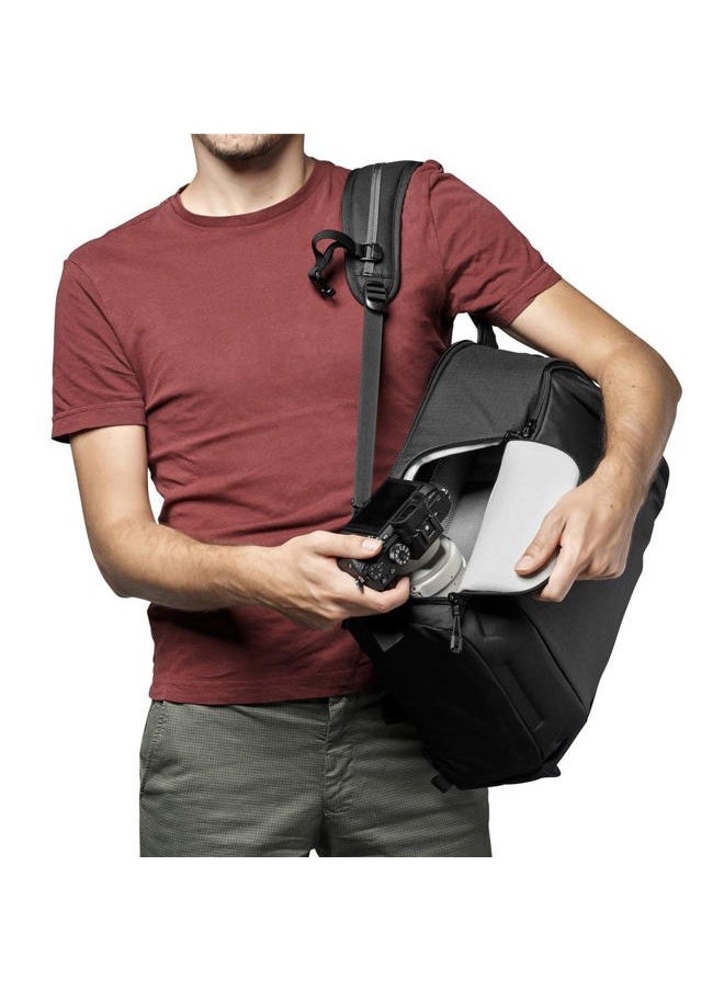 Flipside BP 300 AW III Mirrorless and DSLR Camera Backpack - Black - with Rear Access - with Side Access - with Adjustable Dividers - for Mirrorless Like Sony α7 - LP37350-PWW
