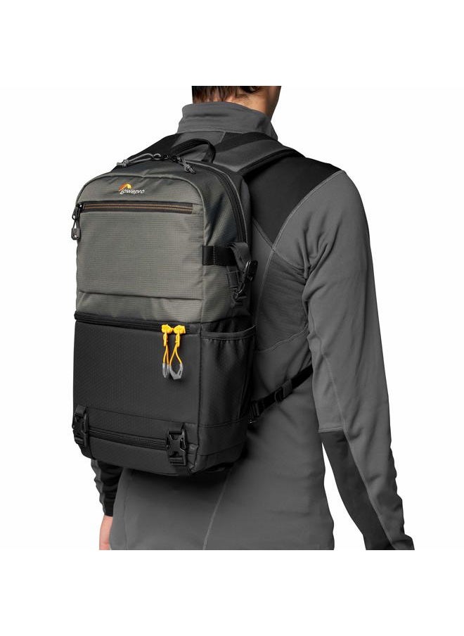 Slingshot SL 250 AW III Mirrorless and DSLR Sling Camera Bag with QuickDoor Access and 10 inch Tablet Compartment DSLR Accessories - for Sony A7, iPad, Surface Pro - 300D Ripstop - Grey