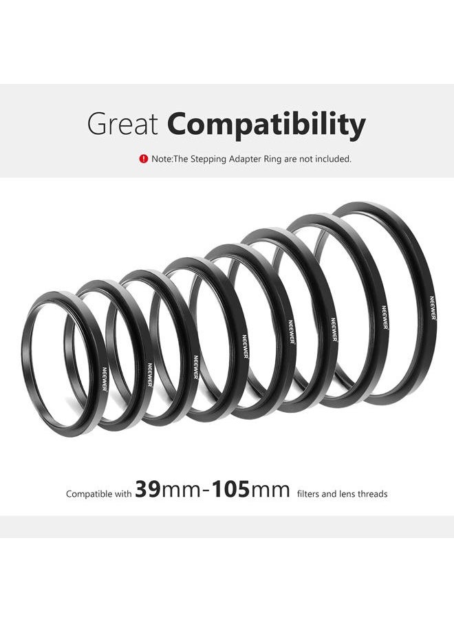 Neewer Camera Lens Vise Repair Tool for Lens and Filter, Ring Adjustment Range 27mm to 130mm, Steel Construction