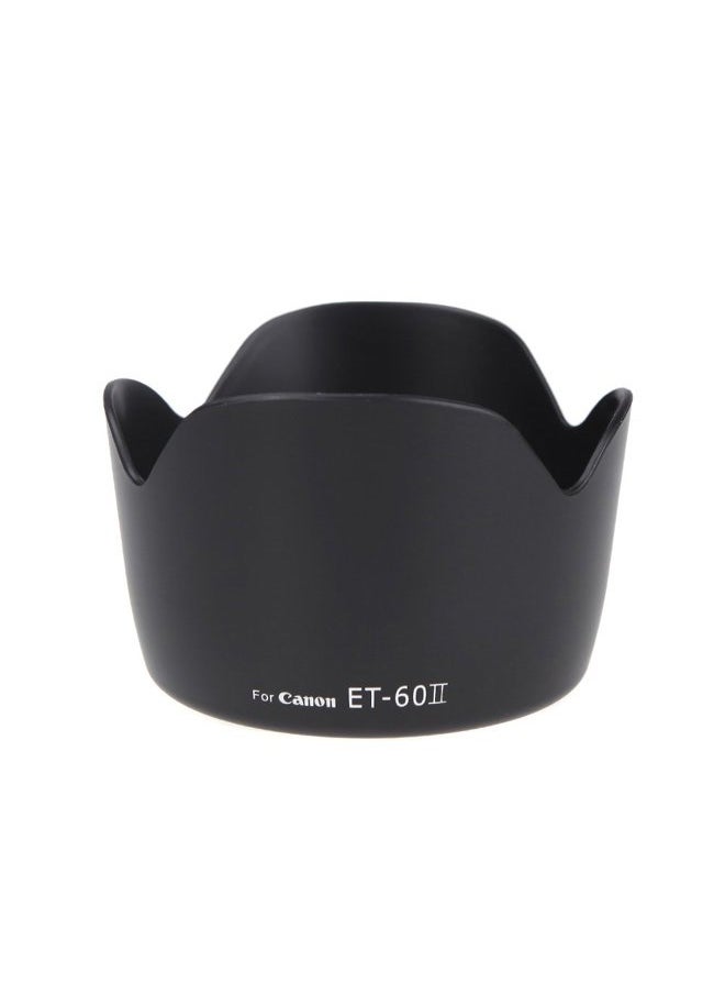 Lens Hood, ET-60II Flower Lens Hood for Canon EF 75-300MM F/4-5.6 III EF-S 55-250mm f/4-5.6 IS