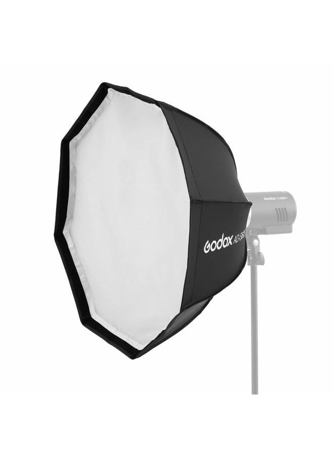 AD-S60S 23.6in/60cm Octagonal Softbox Studio Softbox Speedlight Diffuser Godox Mount with Grid Carrying Bag Compatible with Godox ML60 and AD300Pro Light for Photography Portrait